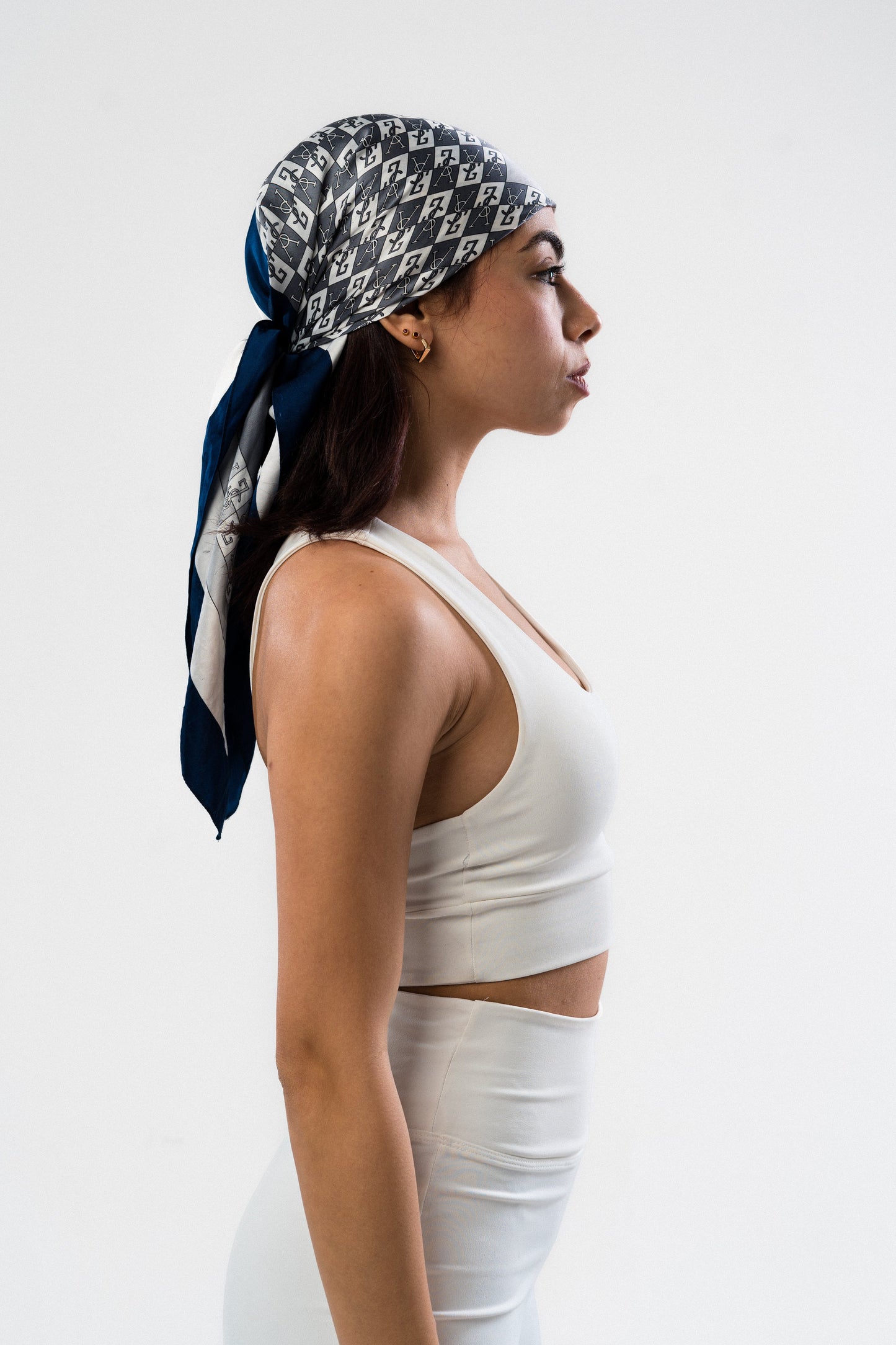 White Bounce With Me Sports Bra