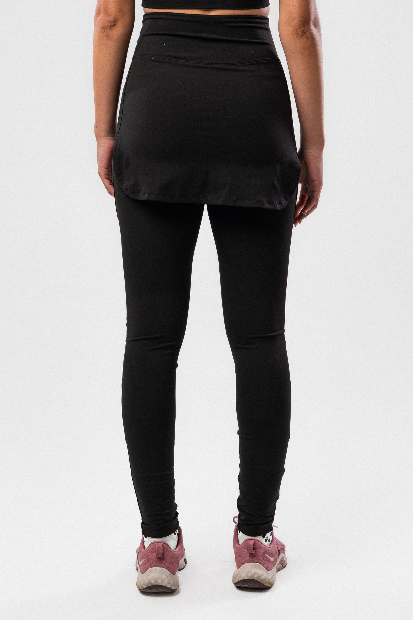 Black Hipsterer Cover Up Fully Modest Leggings