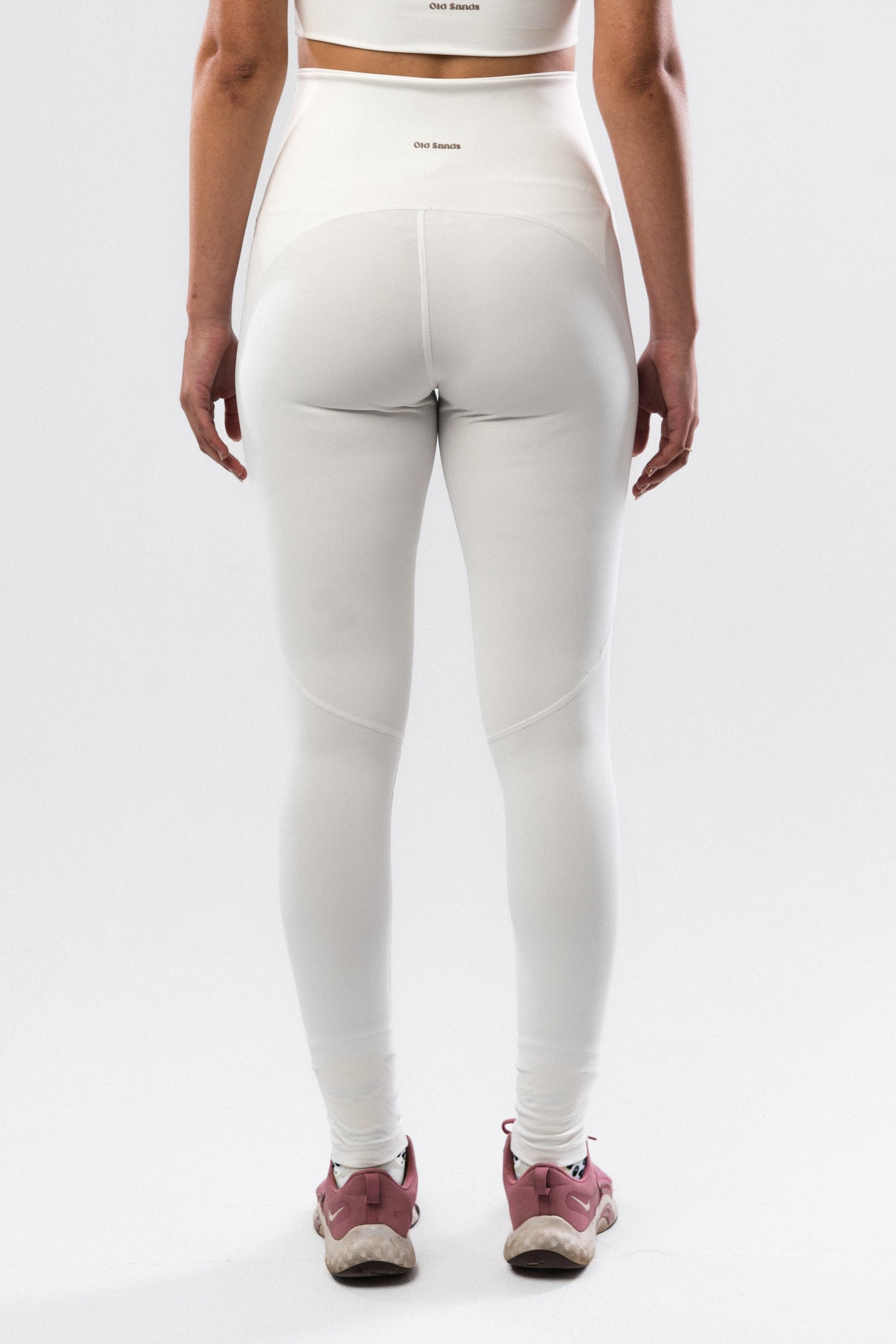 White Limelight Leg Day Basic Leggings