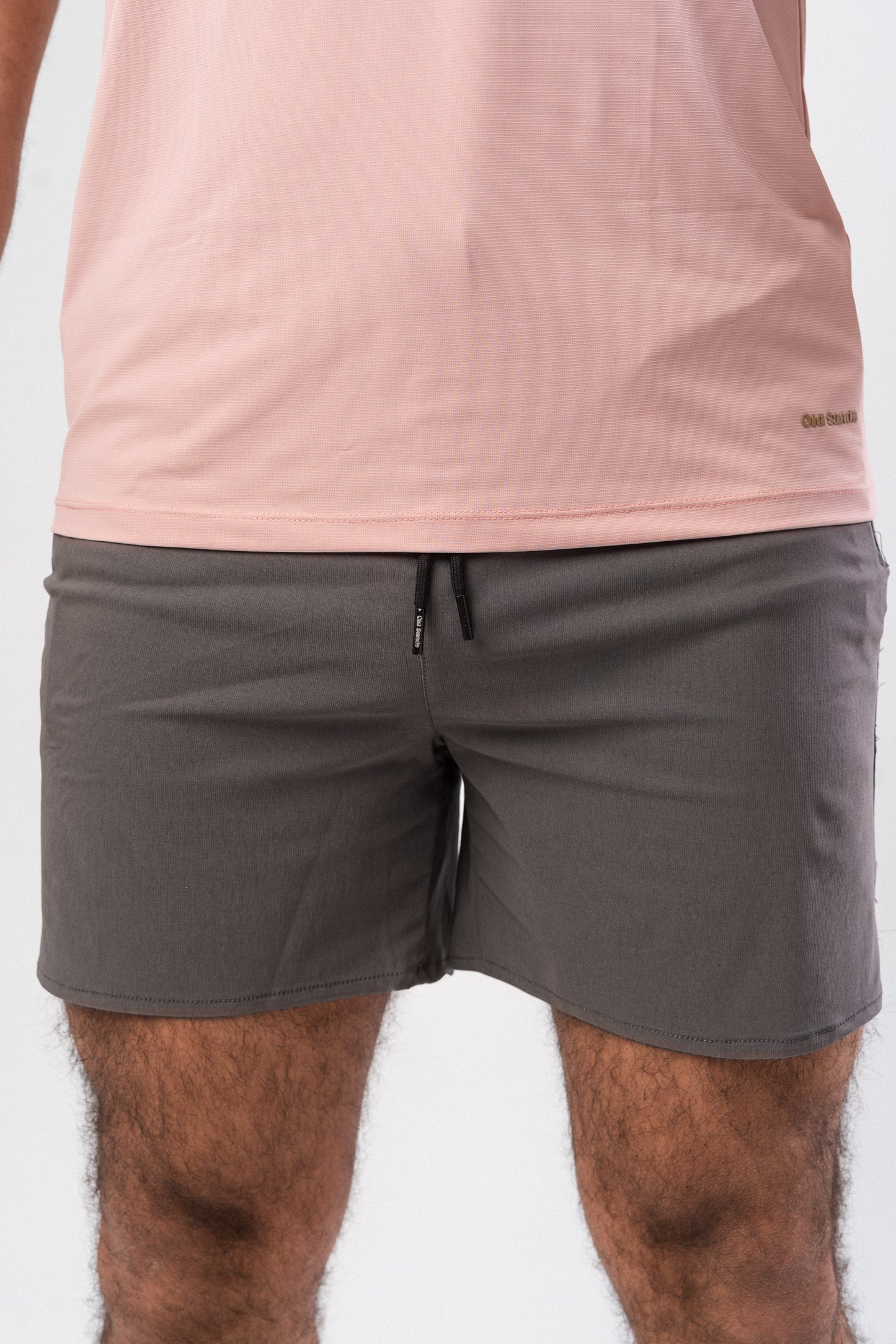 Dark Grey Bare Essentials Mens Shorts