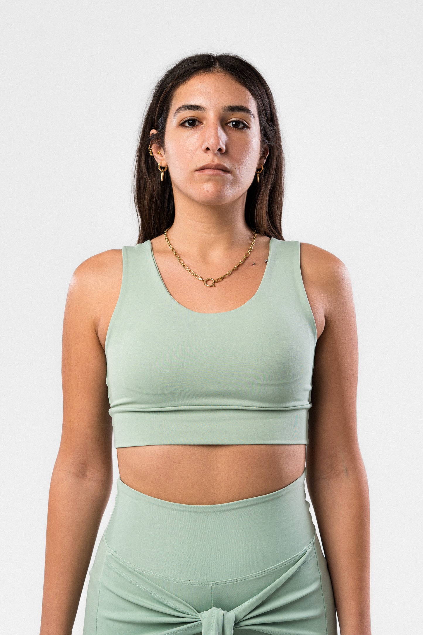 Mint Bounce With Me Sports Bra